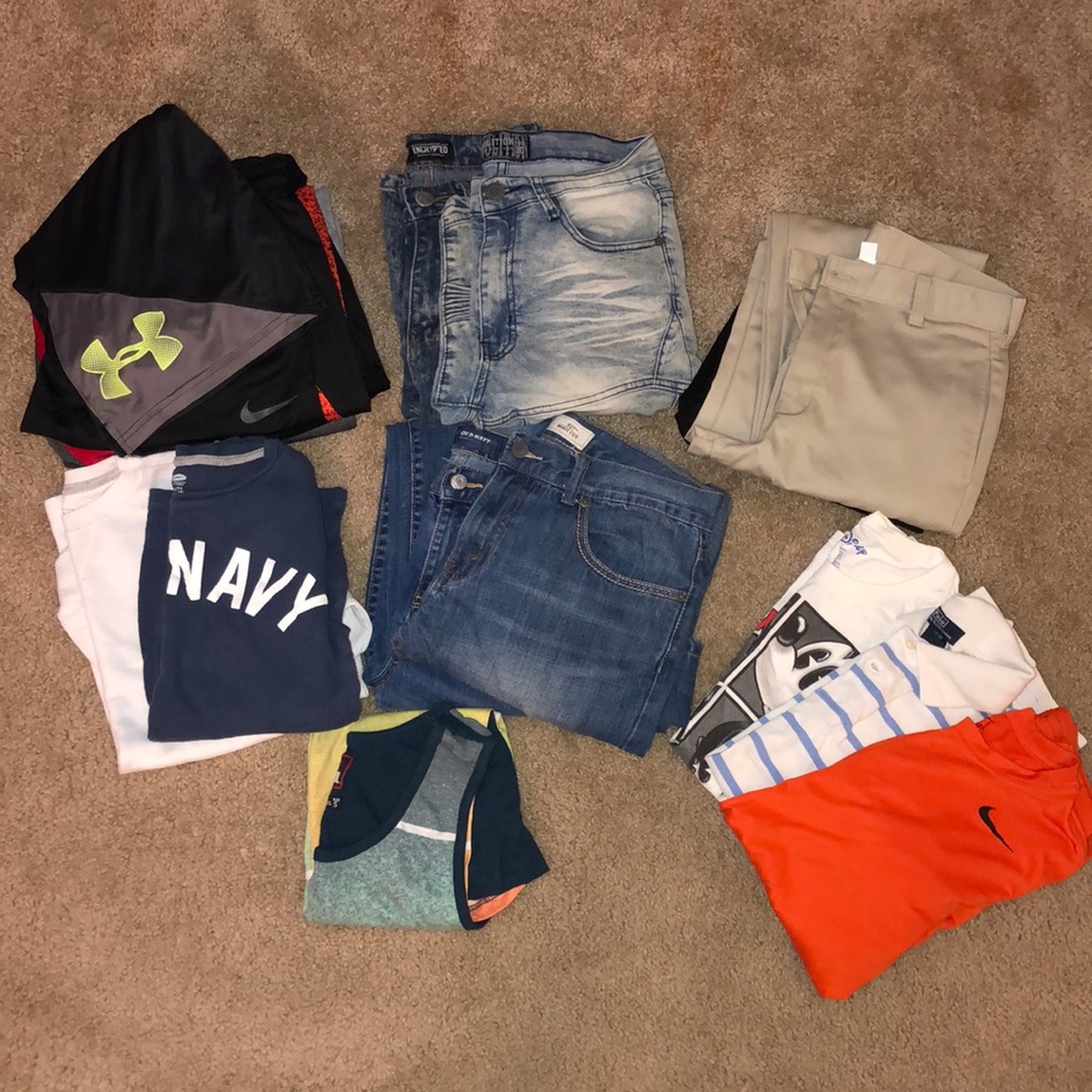 Lot of boys clothes